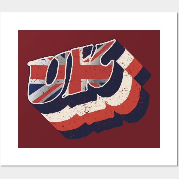 UK United Kingdom Wall Art by BOEC Gear